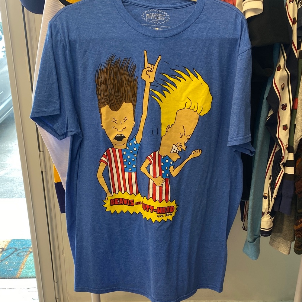 Blue Graphic Shirt
